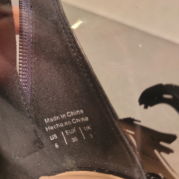 Aldo see-through clear Do Ya Thang ankle boots - Picture 8 of 10